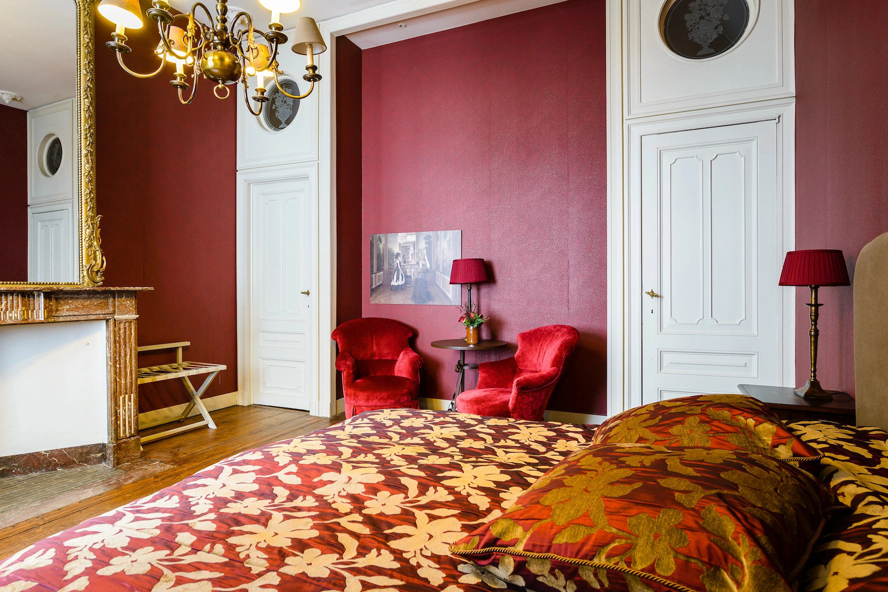 De Rode Kamer van Het Huis Happaert